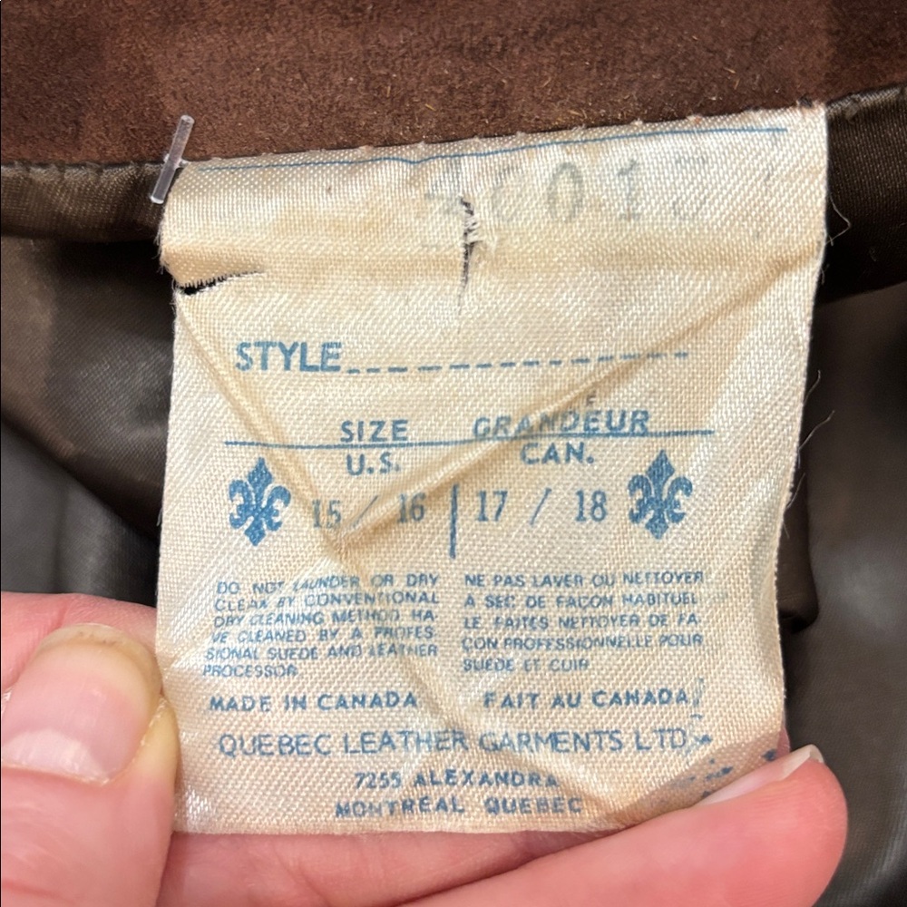 Vintage Brown Suede Jacket Snap Front Retro Western Coat Women’s Medium - Picture 13 of 16